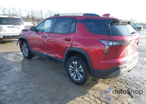 2025 Chevrolet Equinox Awd Lt from USA, damaged, VIN 3GNAXPEG6SL279952
